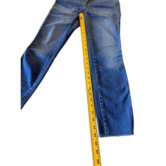 Madewell 10" High-Rise Skinny Crop Jeans: Button-Front TENCEL™ Denim Editn - 25 - Picture 10 of 12